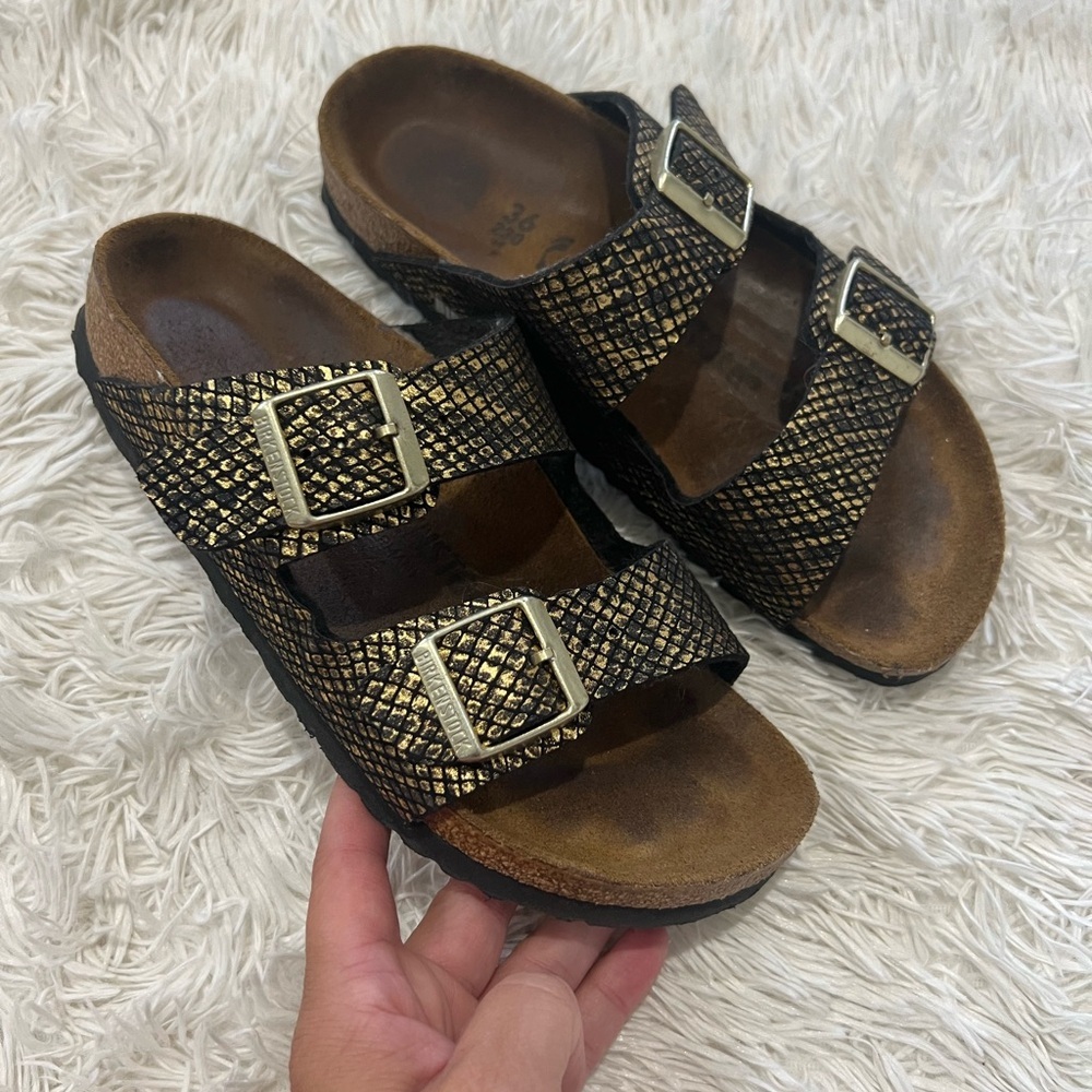 Birkenstock Women's Arizona Microfiber Sandals - Size 36 US 5-5.5